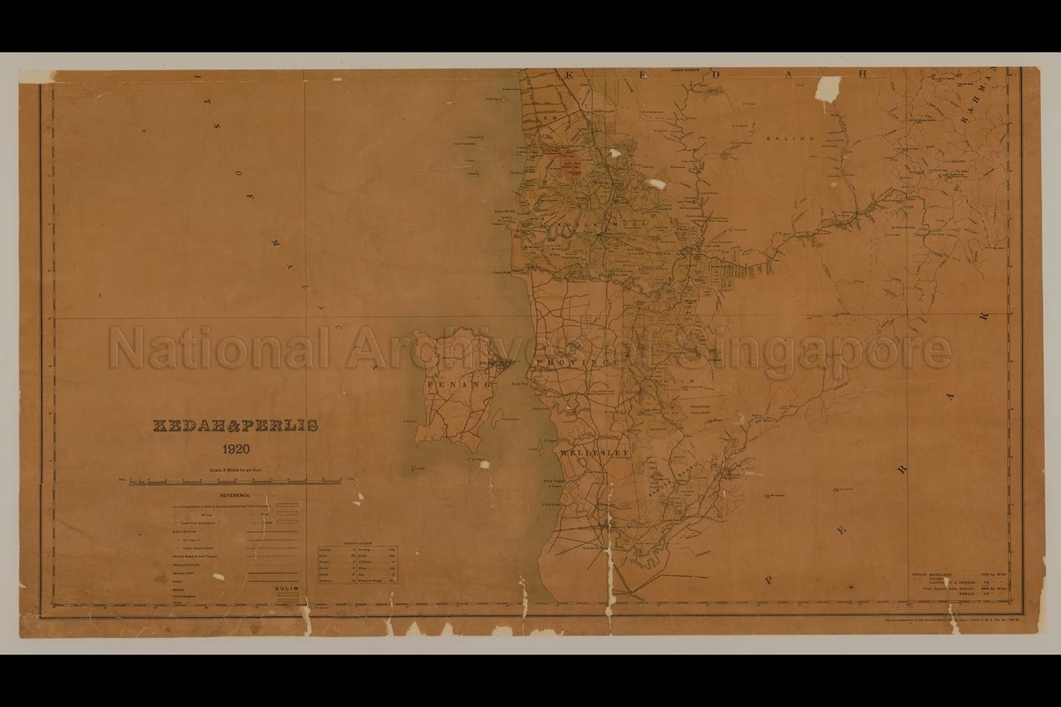 Kedah And Perlis 1920