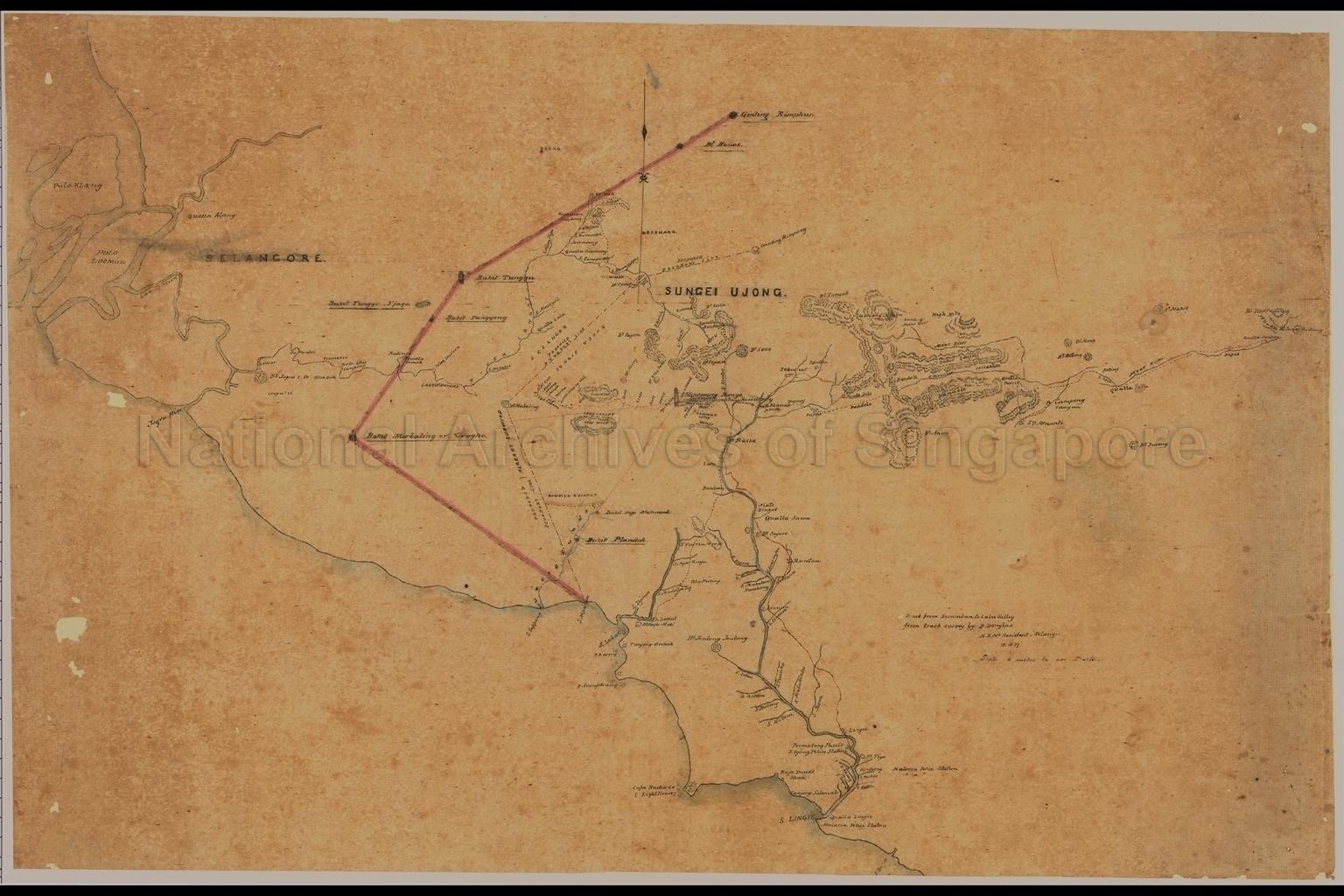Track From Seramban (Seremban) To Labu Valley