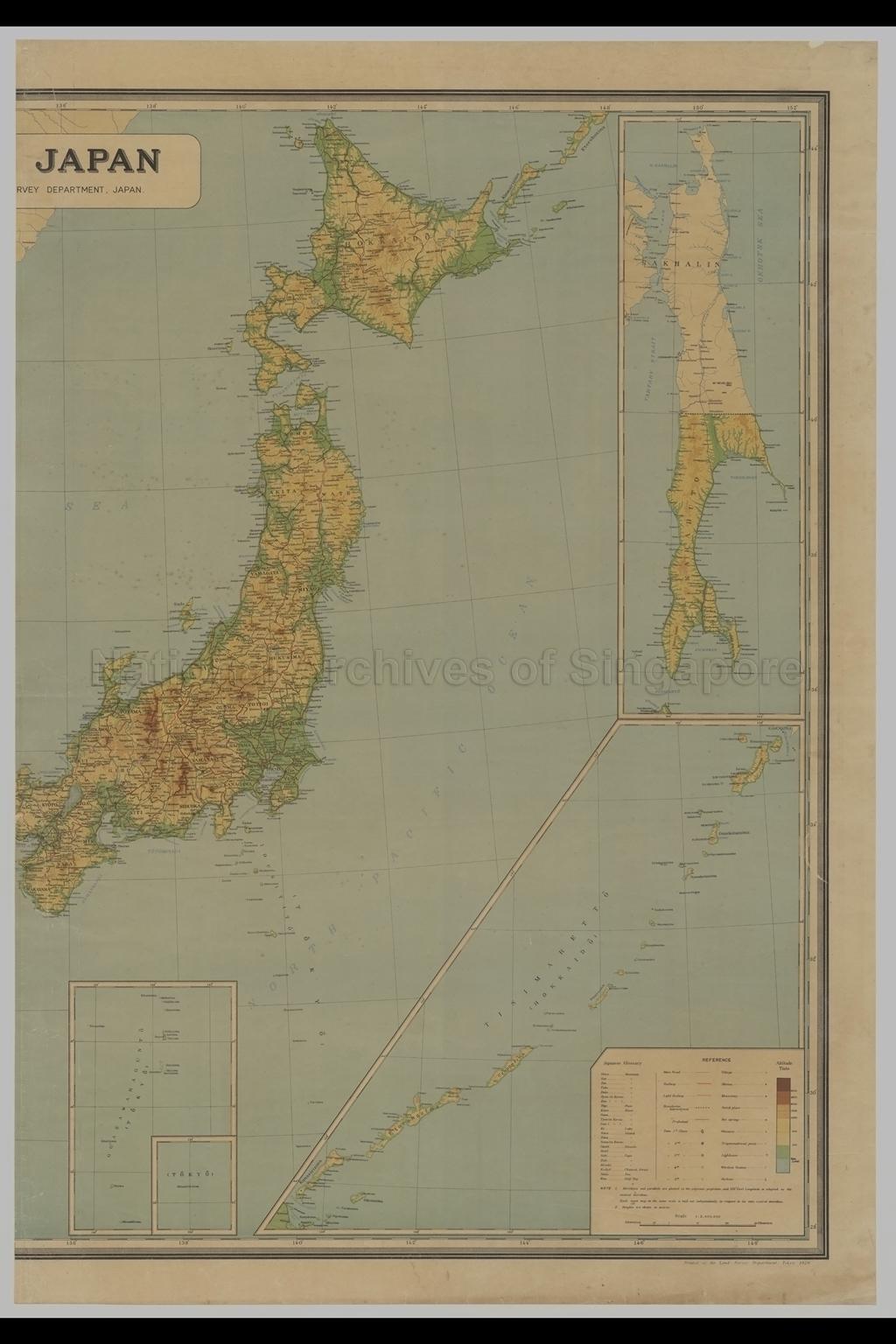 Map Of Japan
