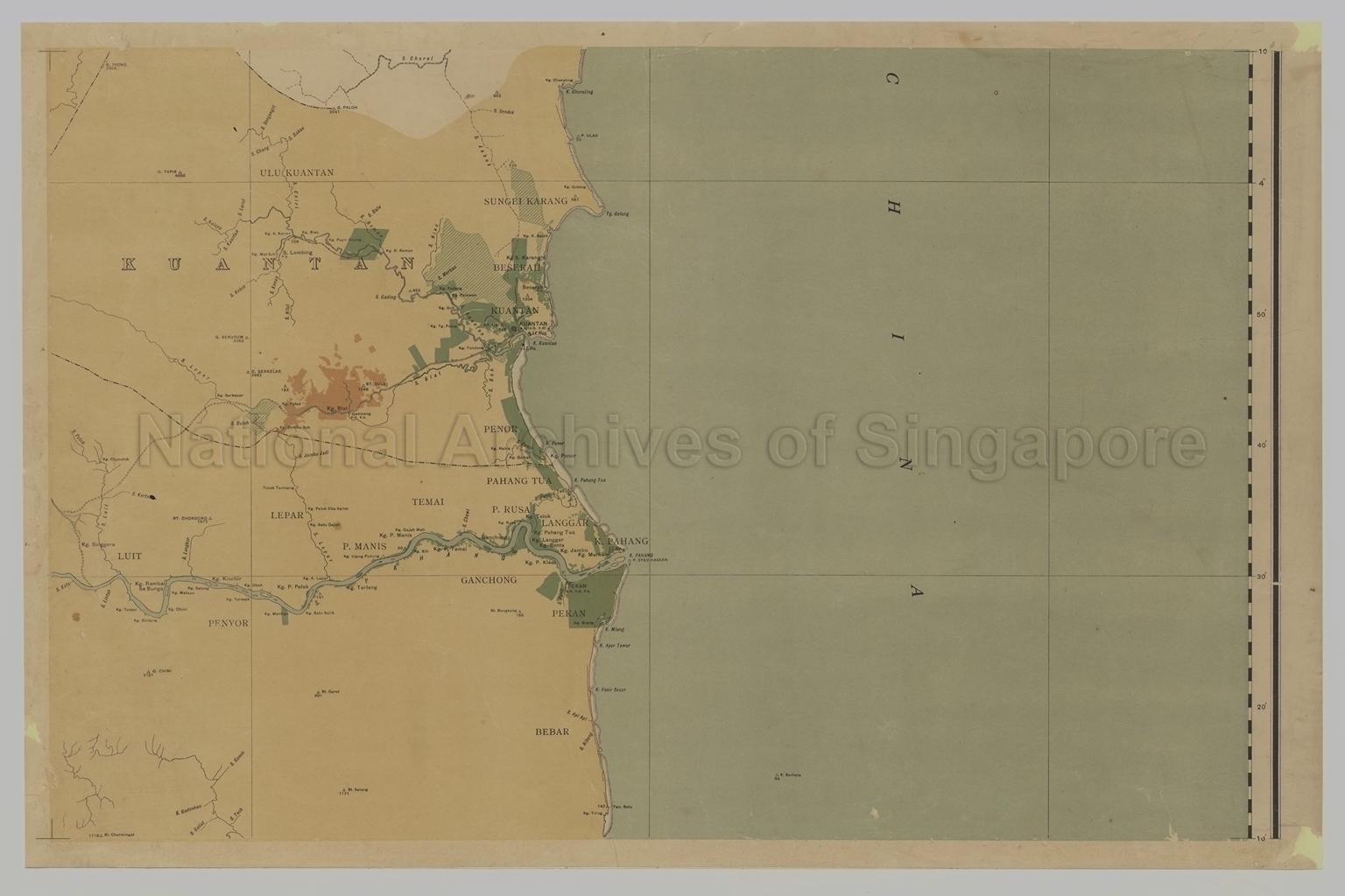 Pahang, Federated Malay States, 1912