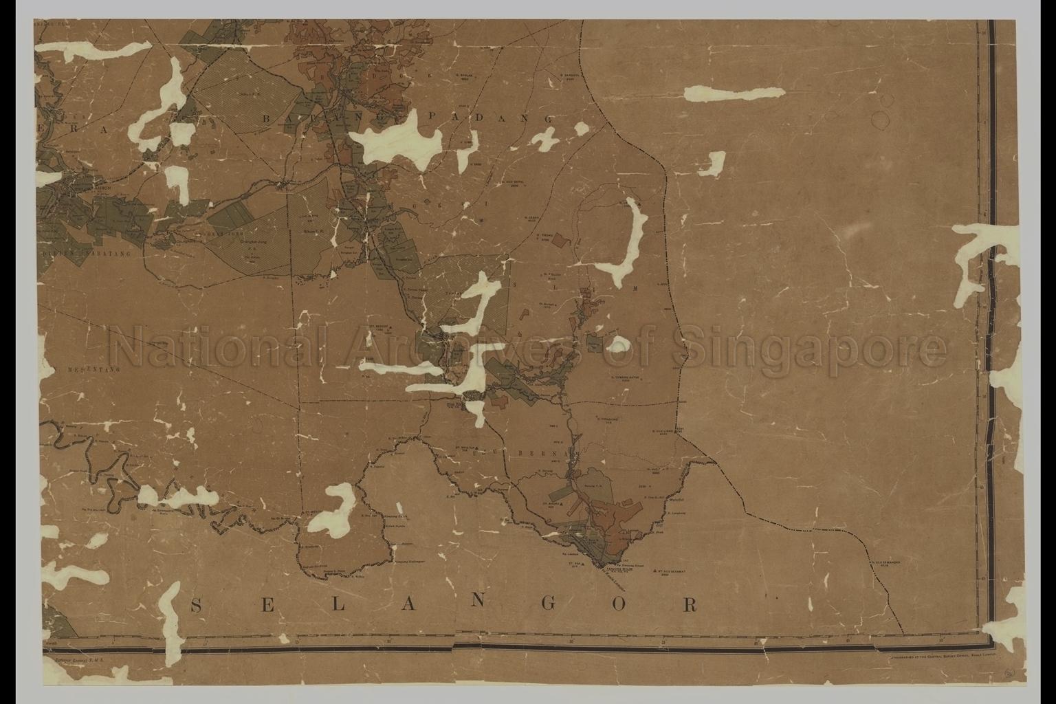 Perak, Federated Malay States,1912