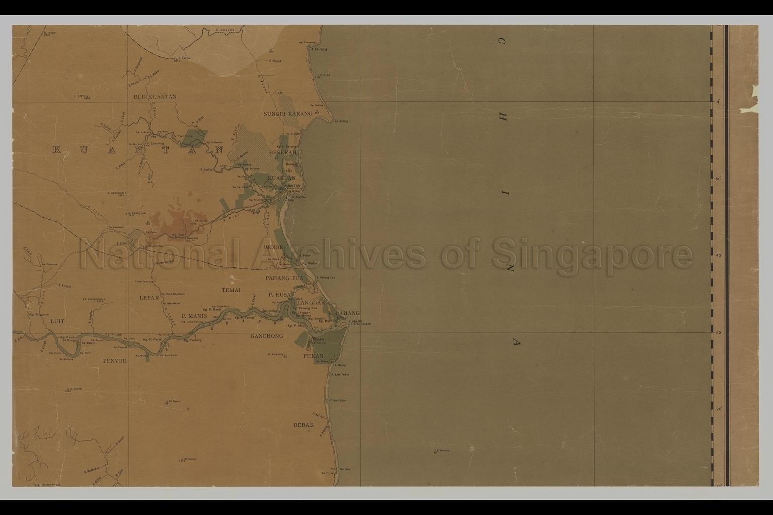 Pahang, Federated Malay States, 1912