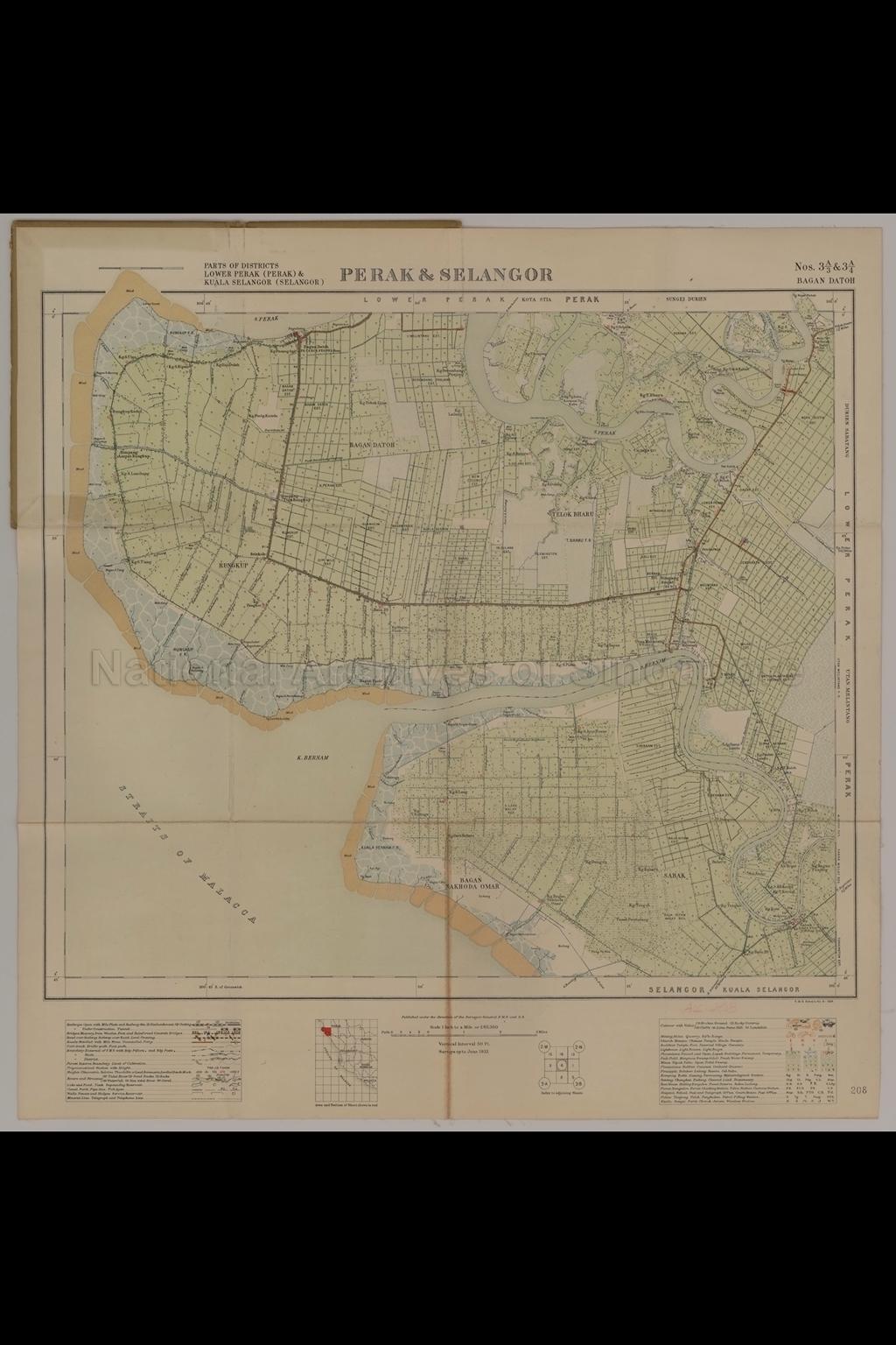 Part of Districts Lower Perak (Perak) and Kuala Selangor ( …