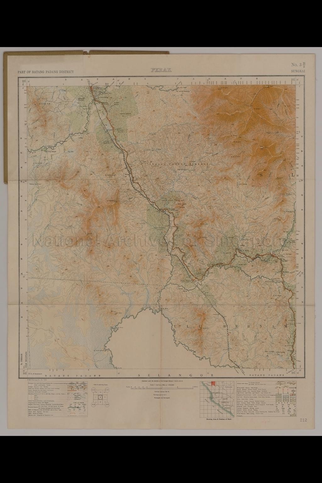 Part of Batang Padang District, Sungkai. Perak