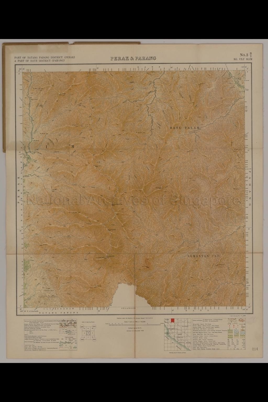 Part of Batang Padang District (Perak) and part of Raub  …