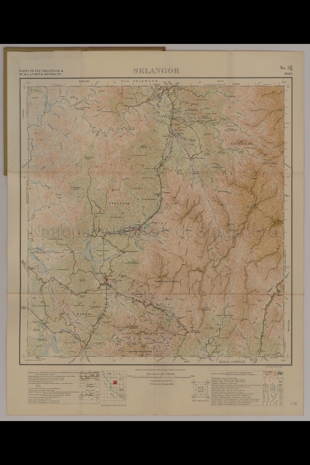 Parts of Kuala Lumpur and Ulu Selangor Districts  _Rasa.  …