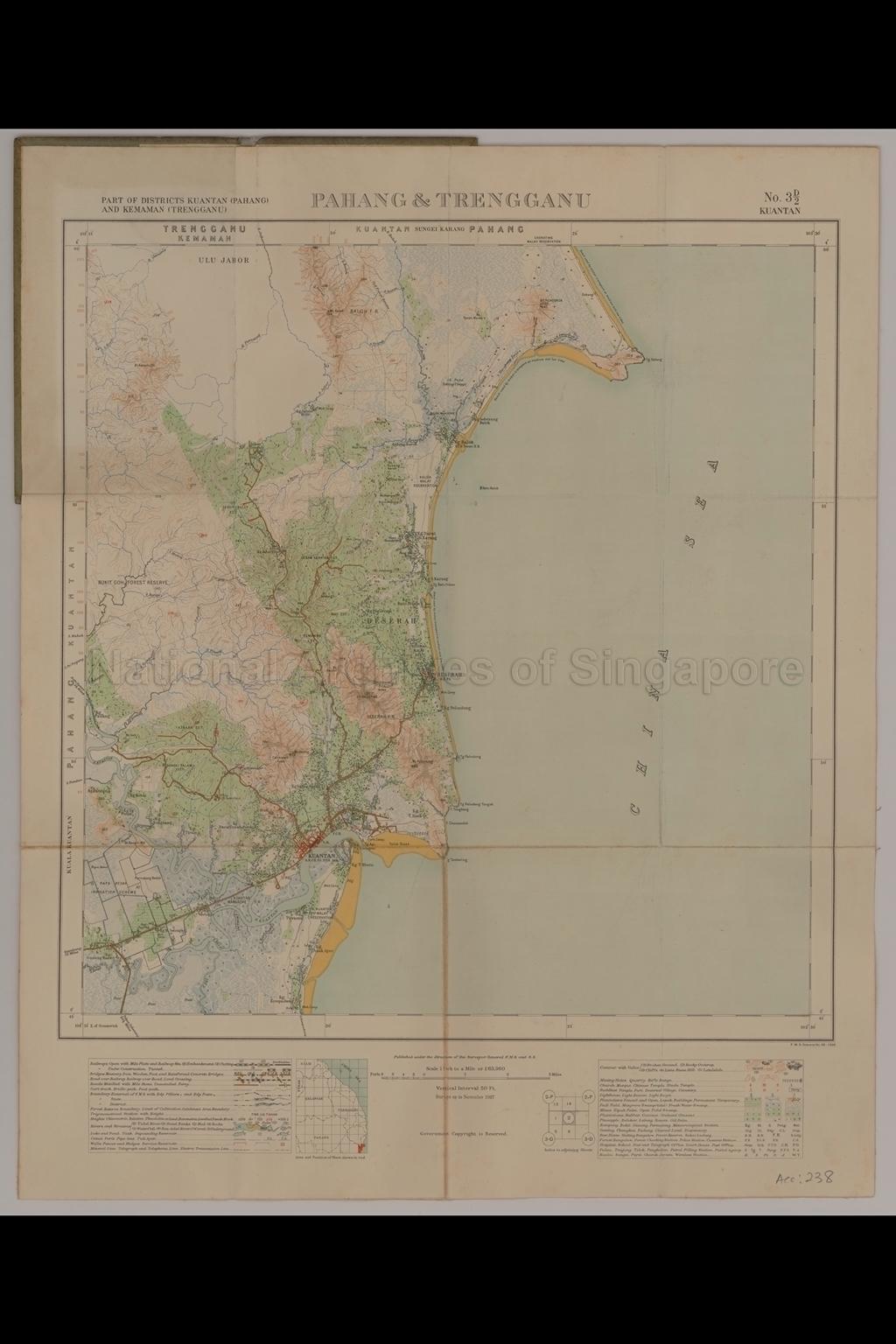 Parts of Districts  Kuantan (Pahang) and Kemaman (Trengganu …