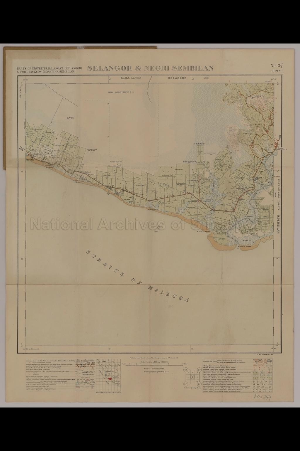 Parts of Districts , Kuala Langat (Selangor) and Port  …