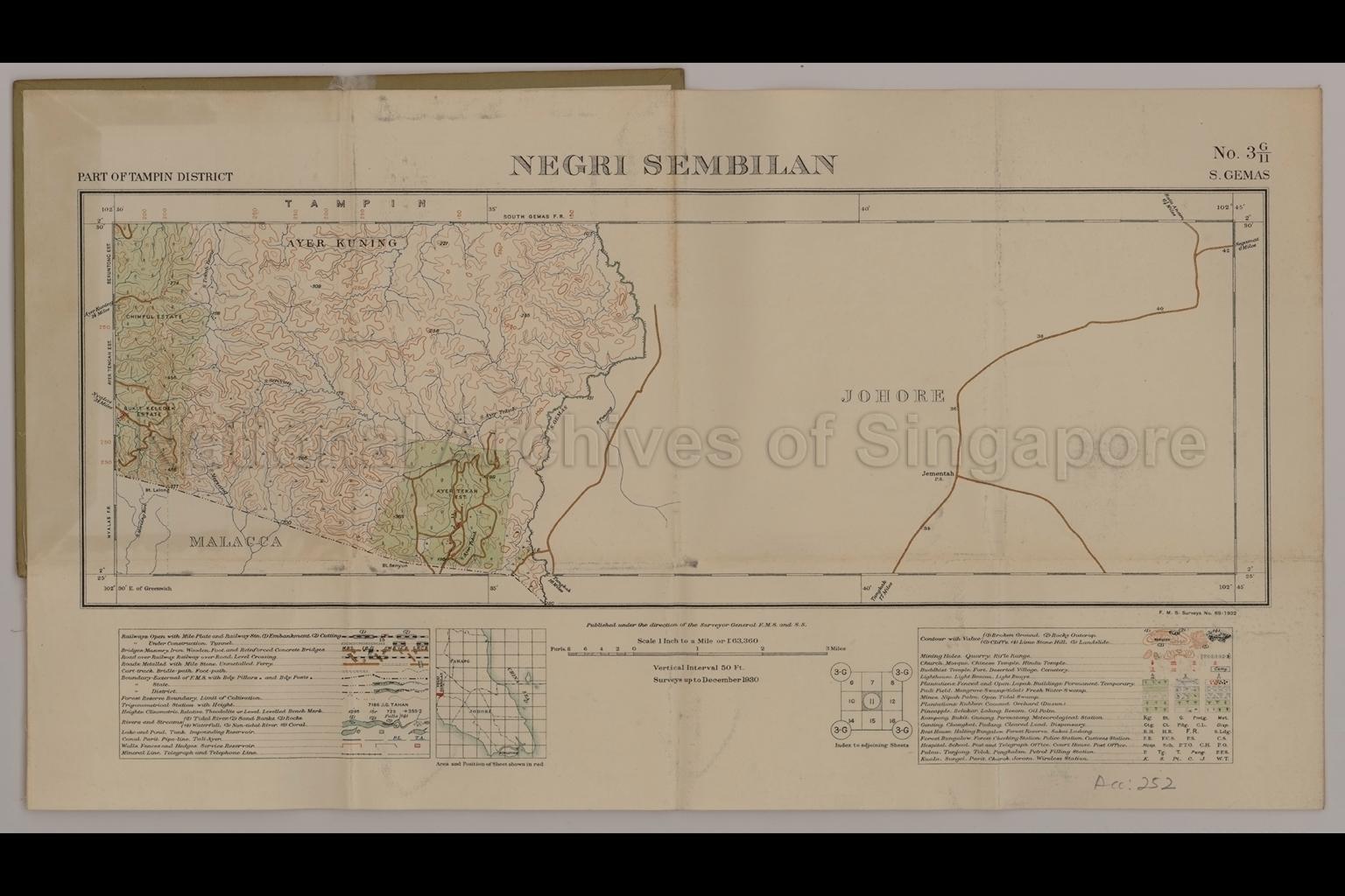 Part of Tampin District _Sungei Gemas. Negri Sembilan