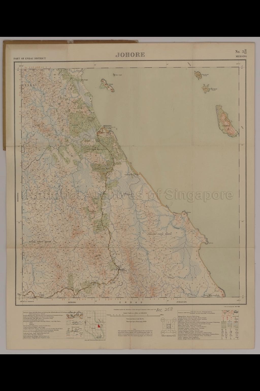 Part of Endau District _Mersing. Johore