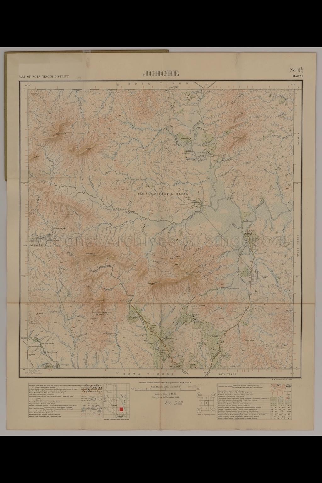 Part of Kota Tinggi District_Mawai. Johore