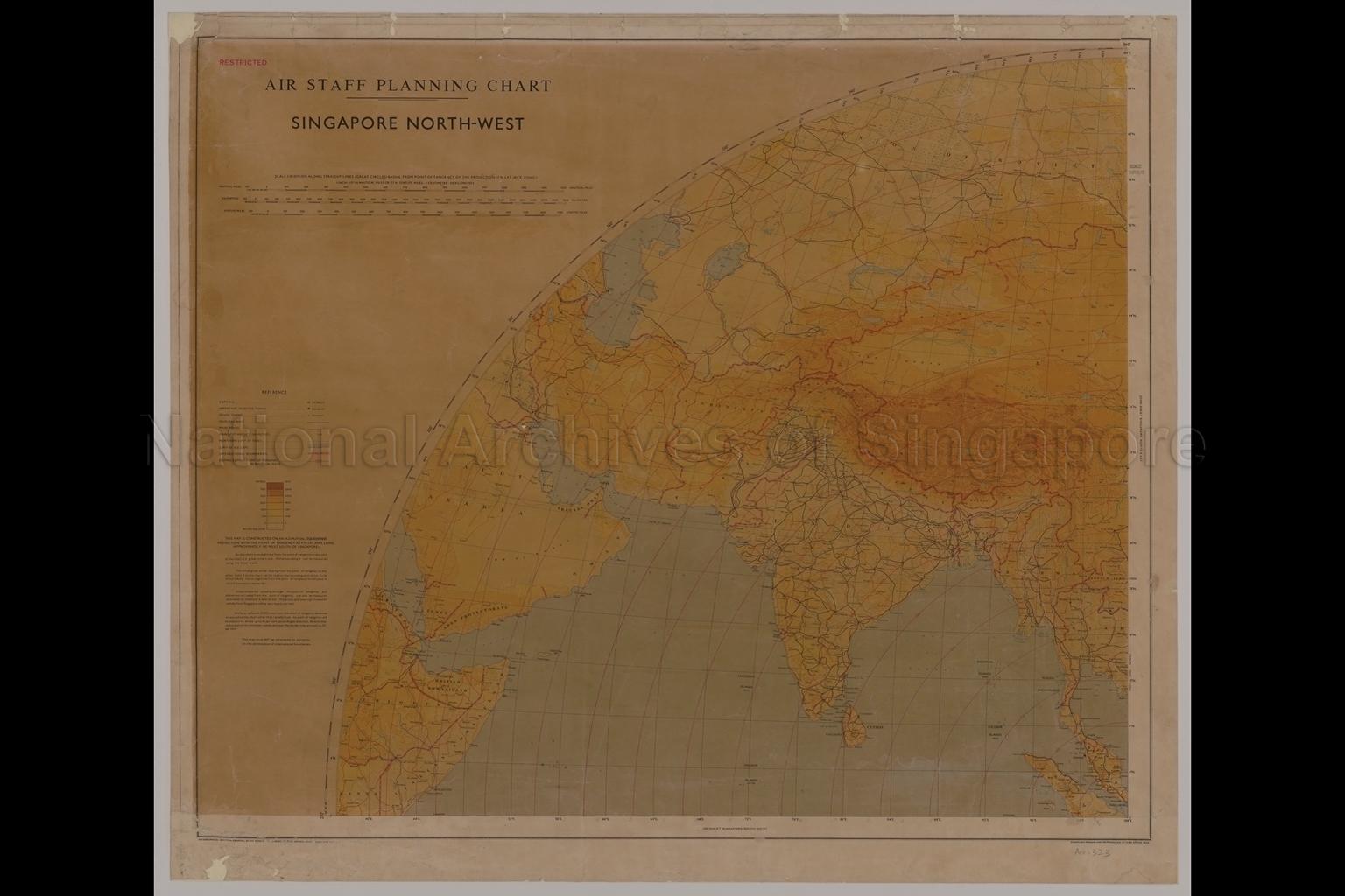 Air Staff Planning Chart. Singapore North_West