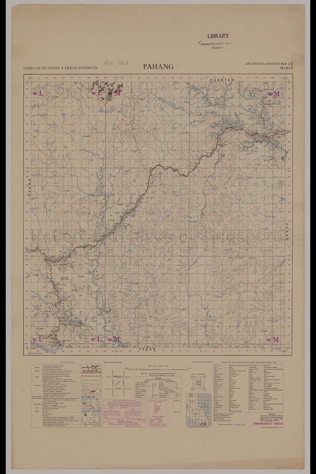 Part of Kuantan and Pekan Districts, Pahang. Maran