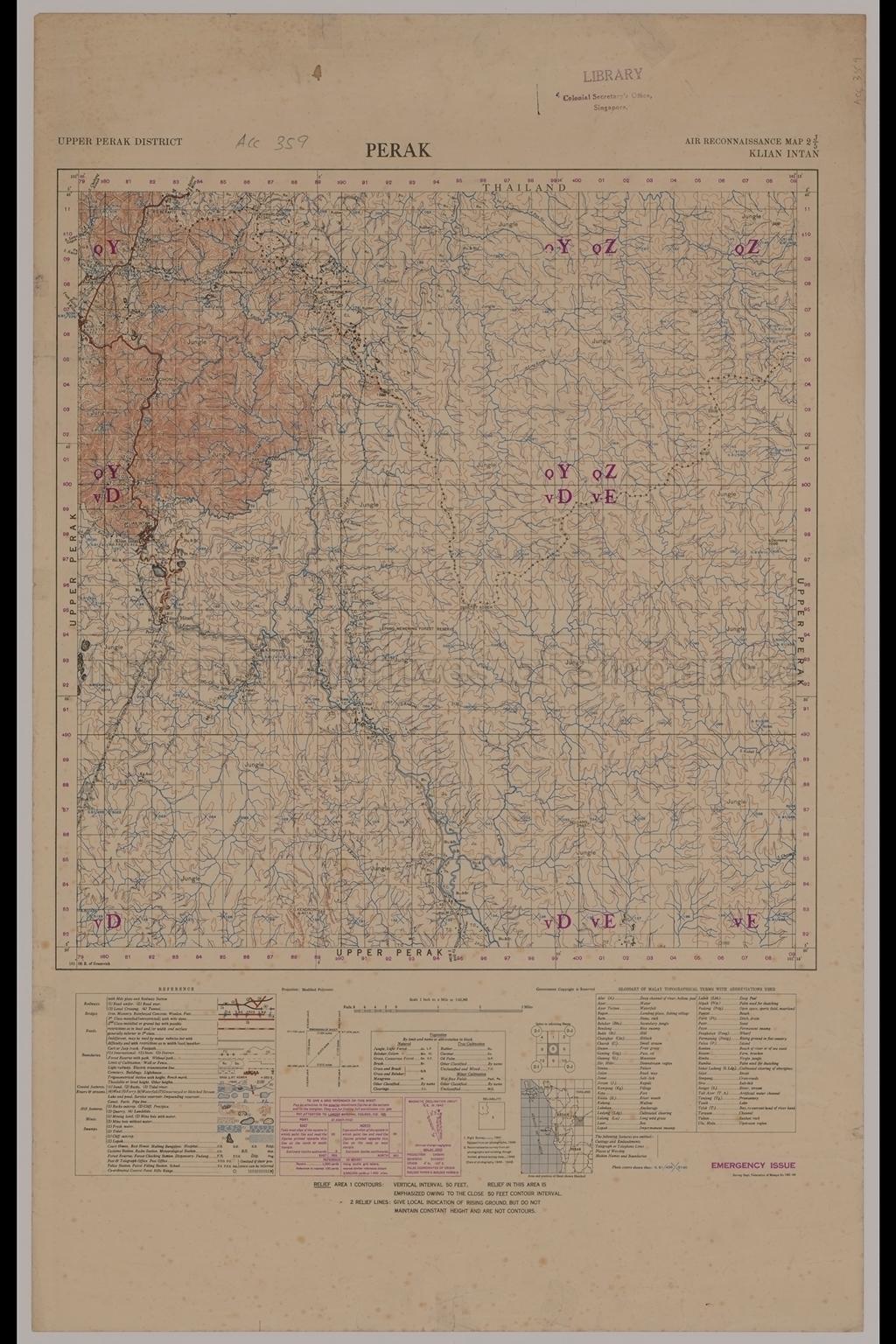 Upper Perak District, Perak. Klian Intan