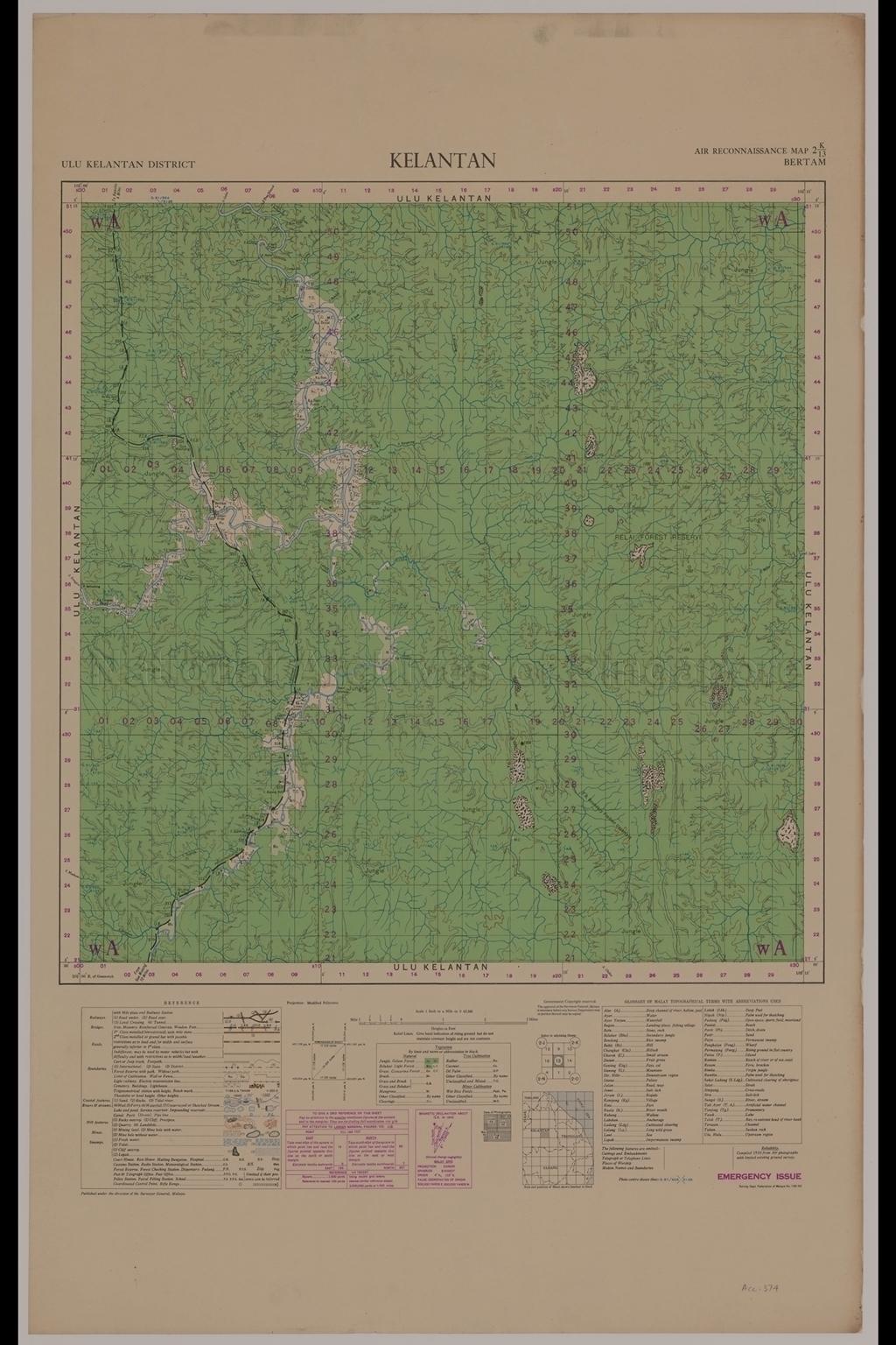 Ulu Kelantan, Kelantan. Bertam