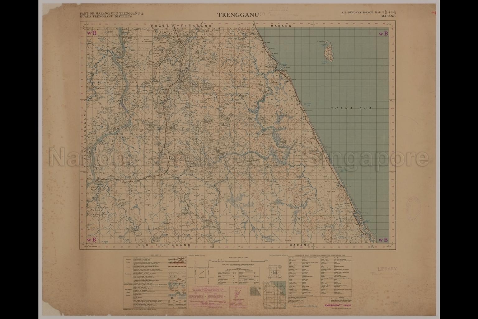 Part of Marang, Ulu Trengganu and Kual Trengganu Districts,  …