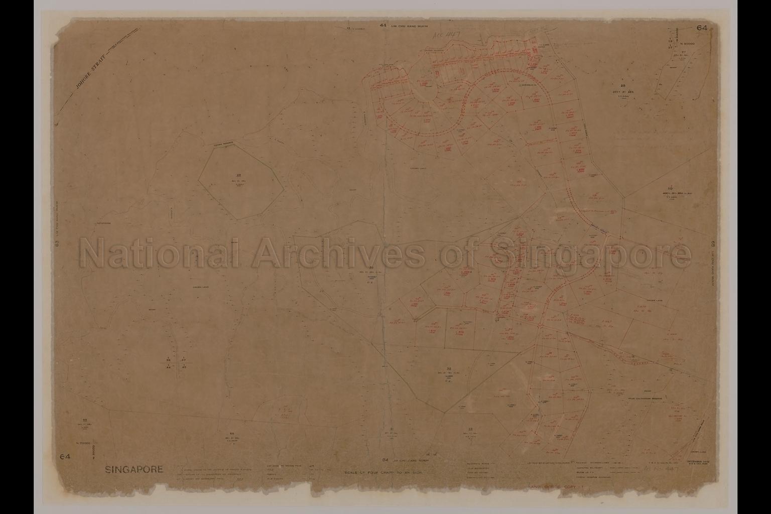 Singapore. Lim Chu Kang Mukim