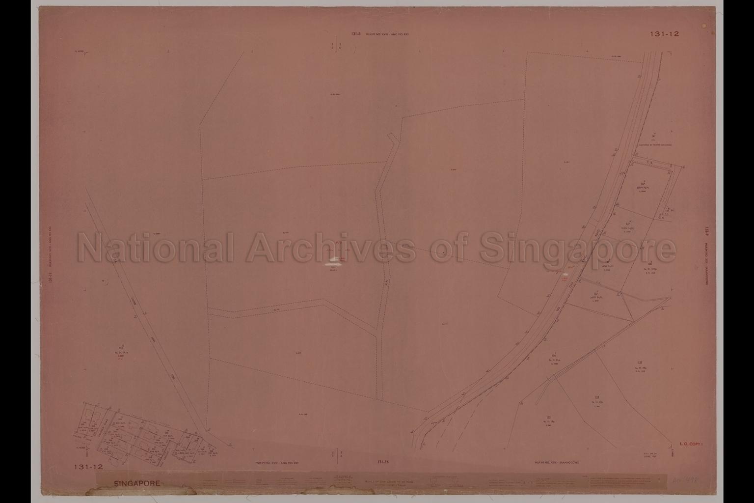 Singapore. Mukim Number XVIII_Ang Mo Kio, Mukim No. …