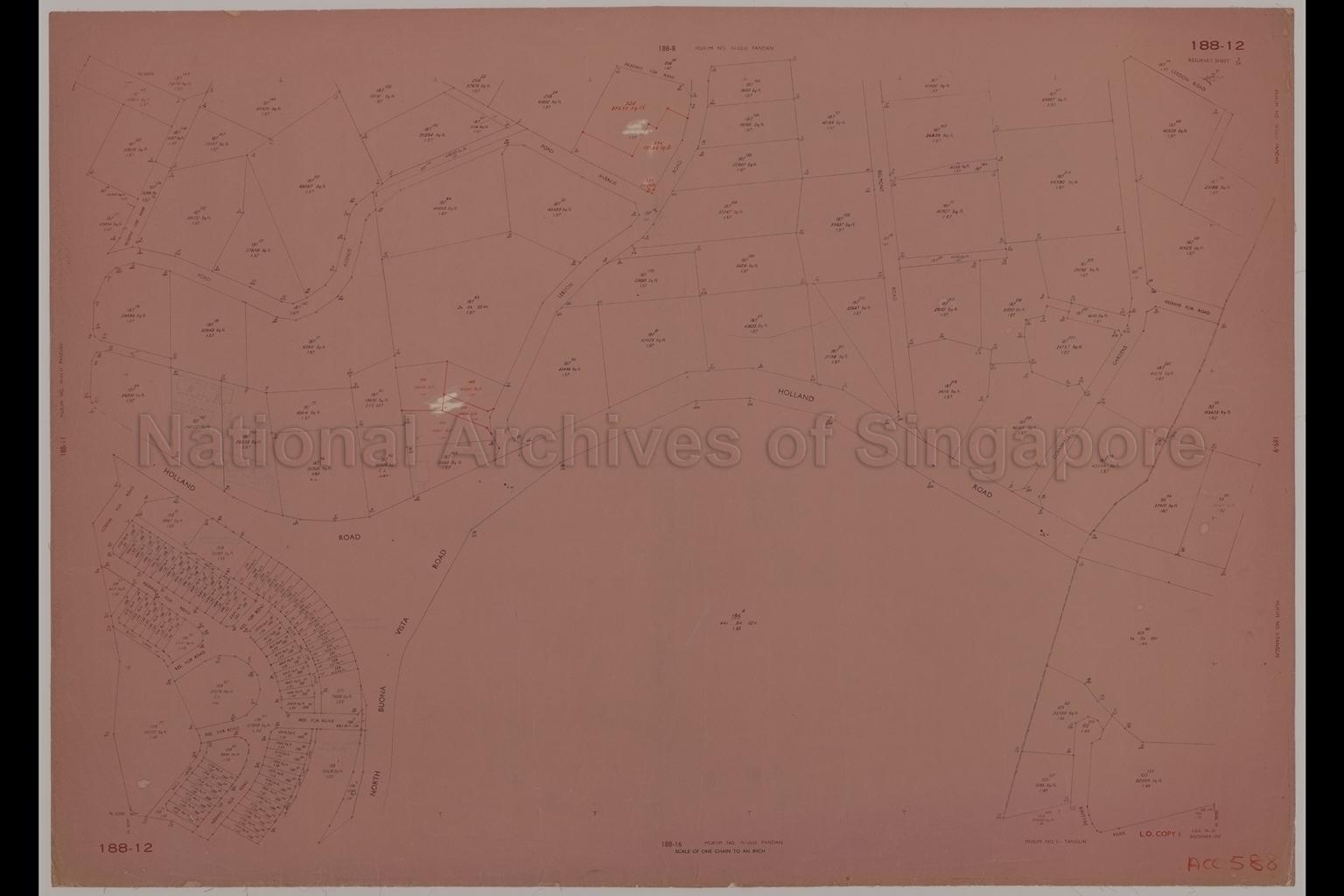 Singapore. Mukim No.II_Tanglin, Mukim No.IV_Ulu Pandan