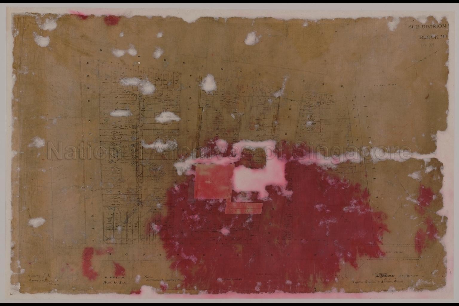 Singapore. Resurvey Town Subdivision No. 7. Block No. 2