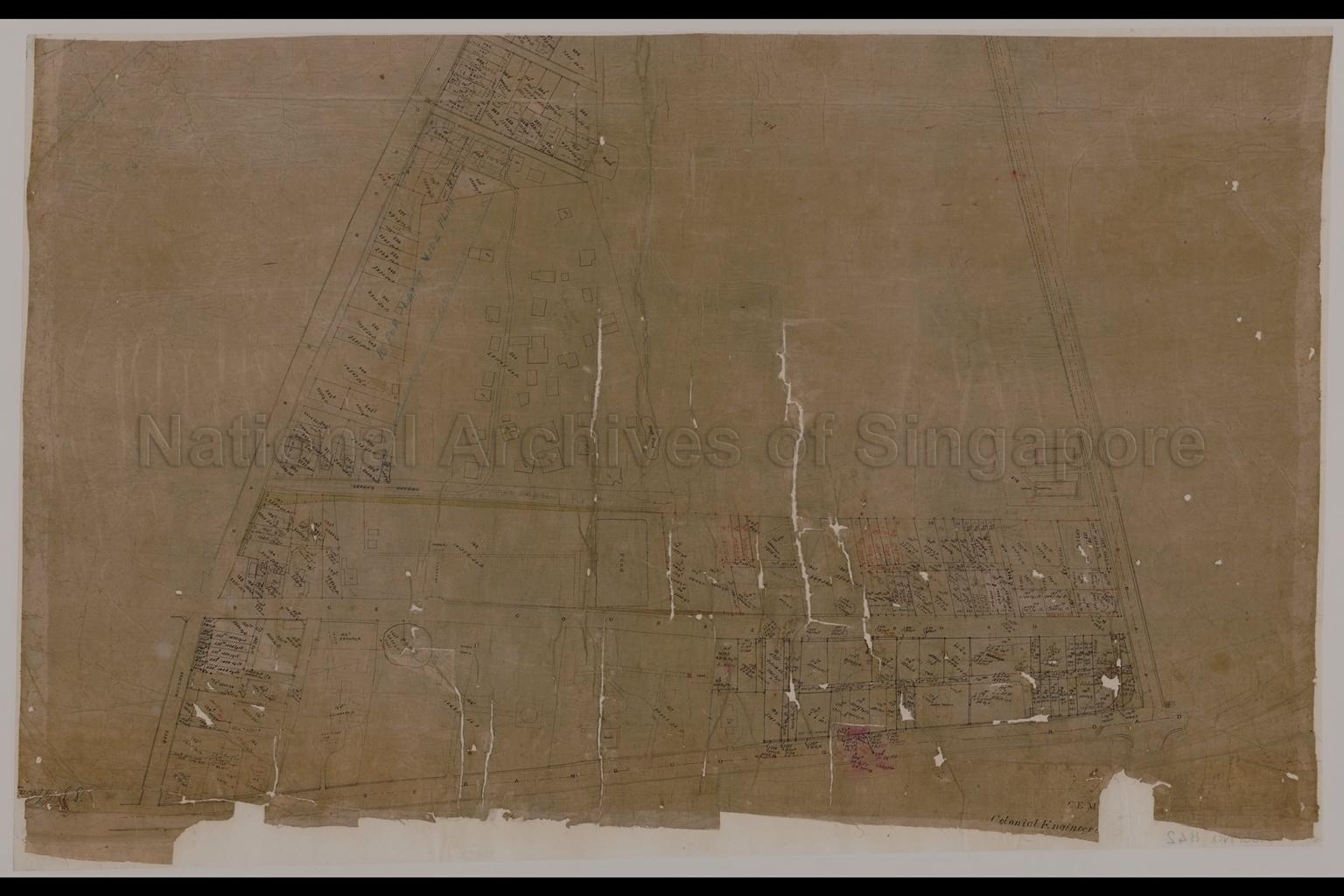 Singapore. Town Subdivision No. XVIII (18). Section C