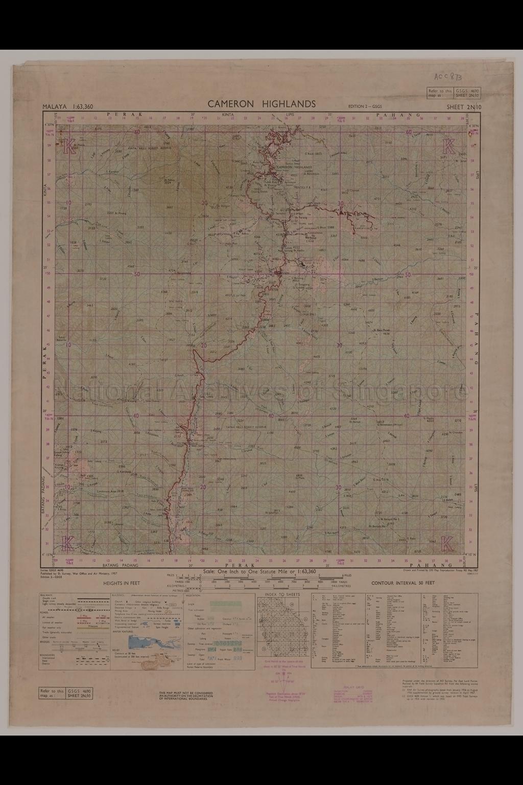 Cameron Highlands, Malaya
