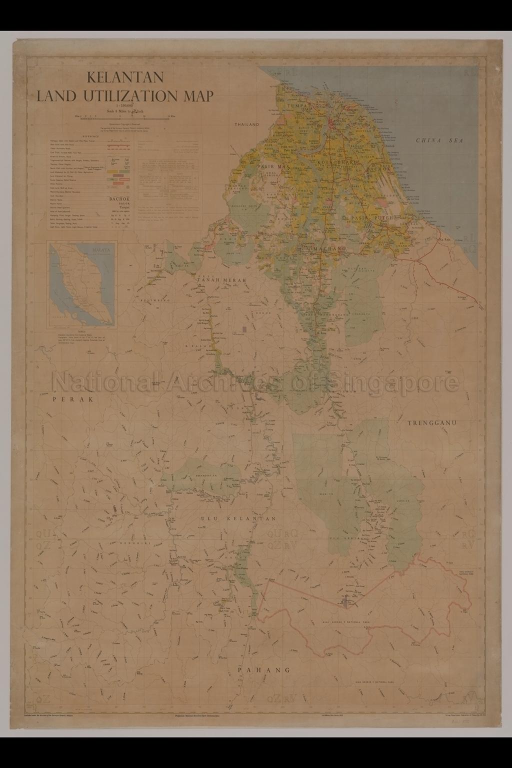 Kelantan Land Utilization Map
