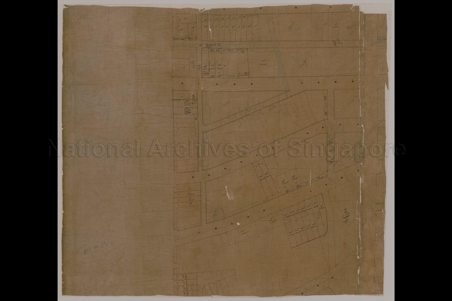 Singapore. Resurvey Town Subdivision No. 16