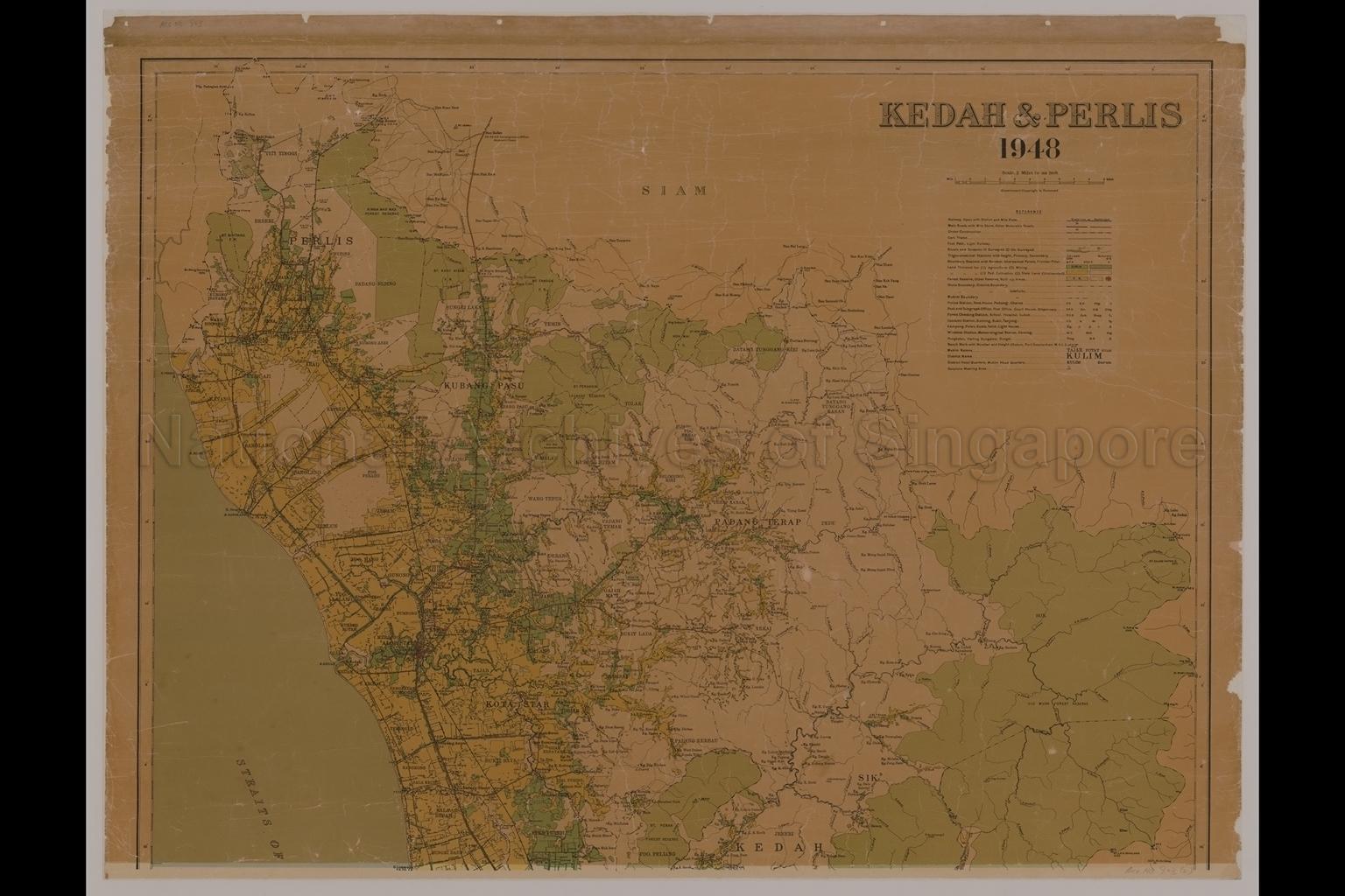 Kedah and Perlis 1948
