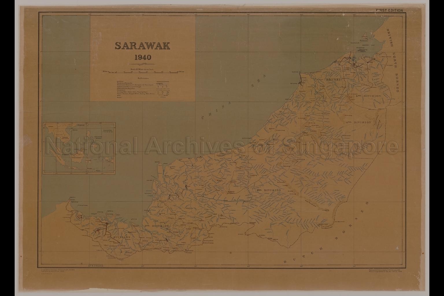 Sarawak, 1940