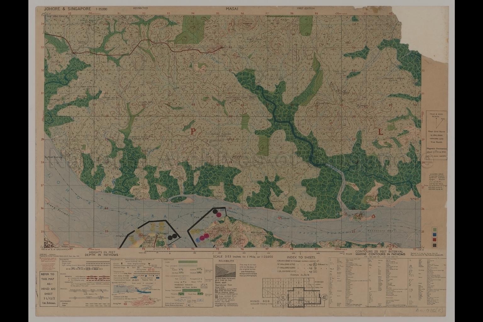 Johore And Singapore, Masai