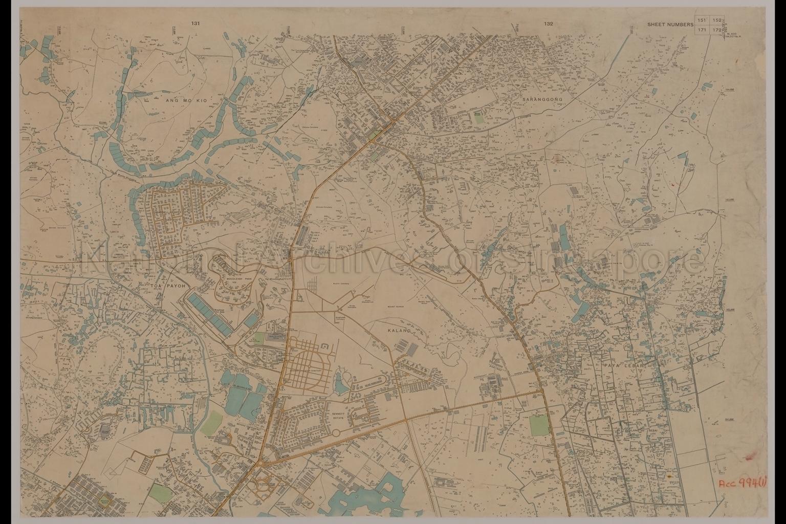 Map Of Singapore City