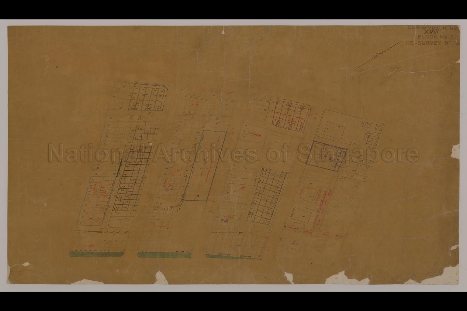 Sub division No. XVIII, Block 3