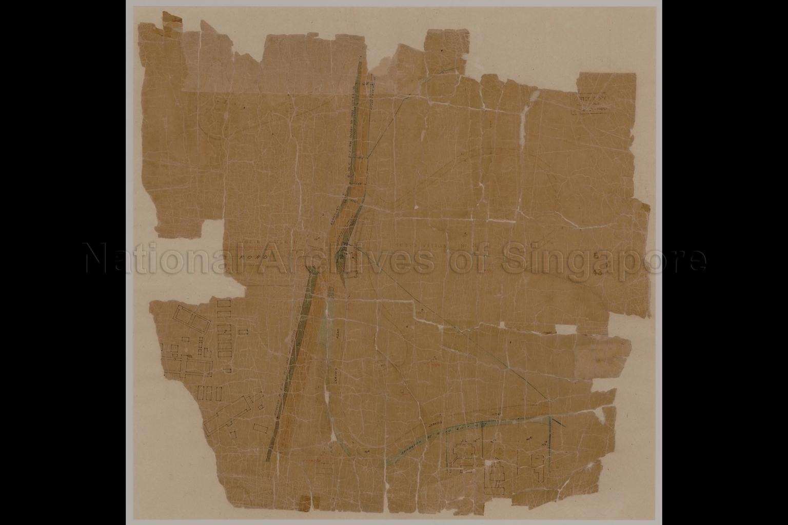 Singapore - Sheet 5/43F Sub division number 24