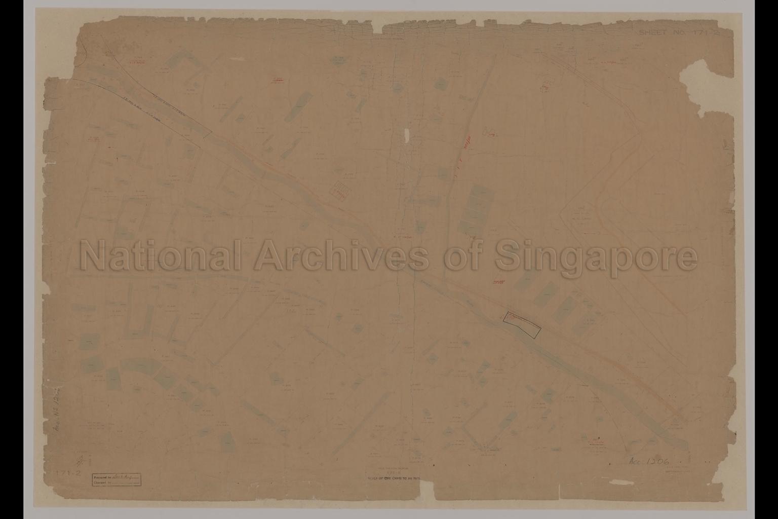 Singapore - Sheet 171-2 Toa Payoh Mukim