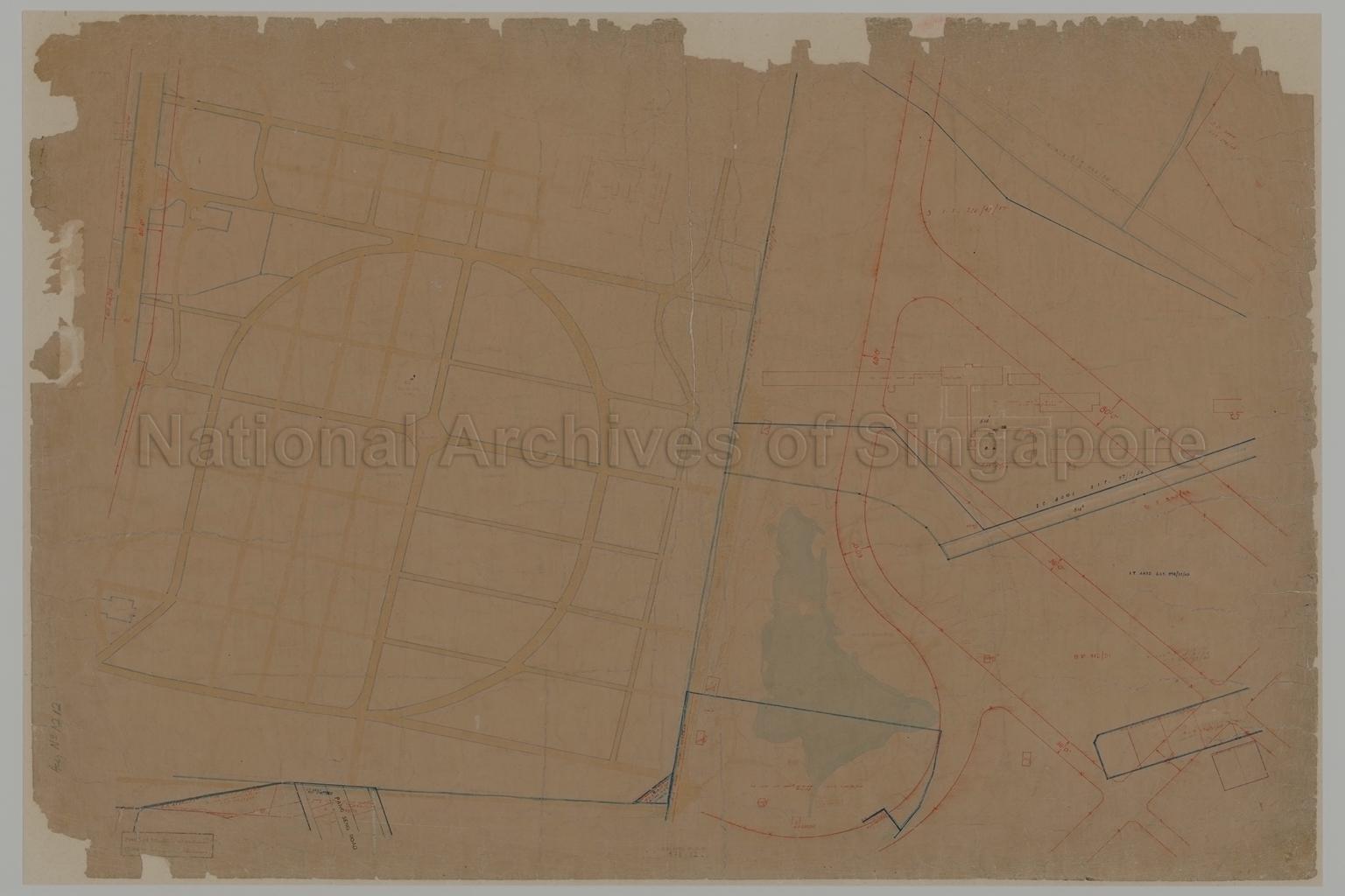 Singapore - Sheet 171-8 Kalang (Kallang) Mukim