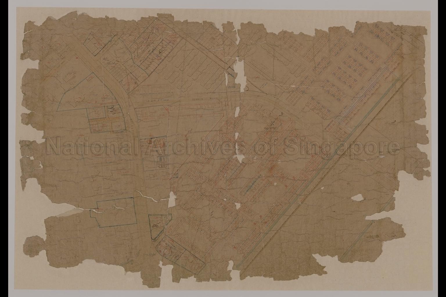 Singapore - Sheet 191-1 Balestier Road, Moulmein Road