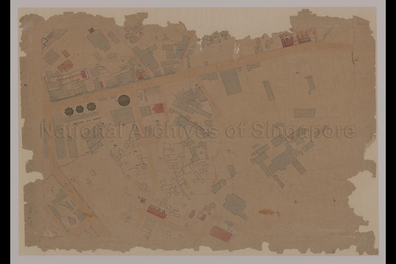 Singapore - Sheet No. 191-15 (Gelang (Geylang) Mukim and  …