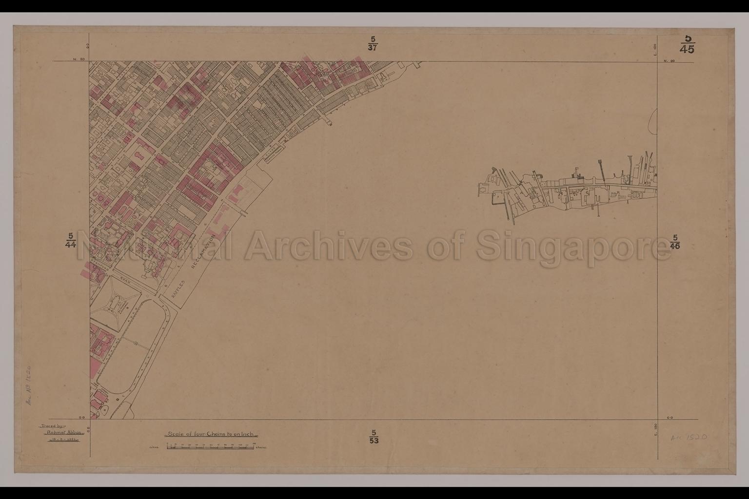 Singapore - Beach Road, Queen Street