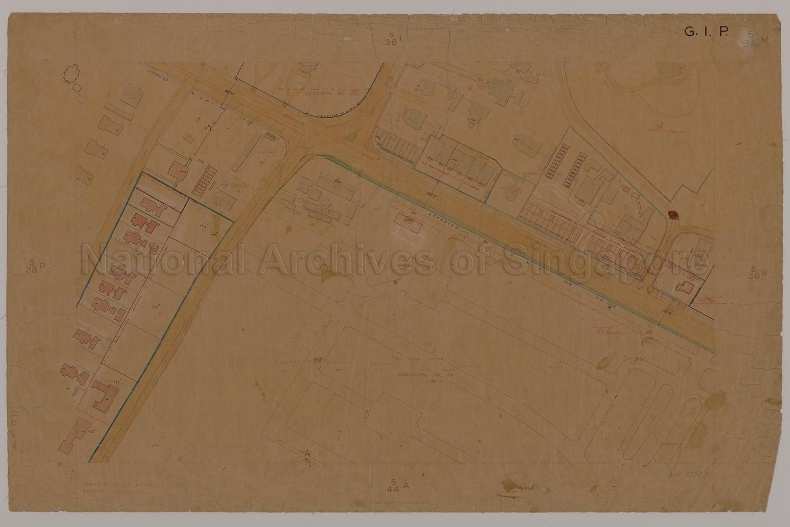 G.I.P. Subdivision Numbers XXI, XXIV, XXV, and XXVII