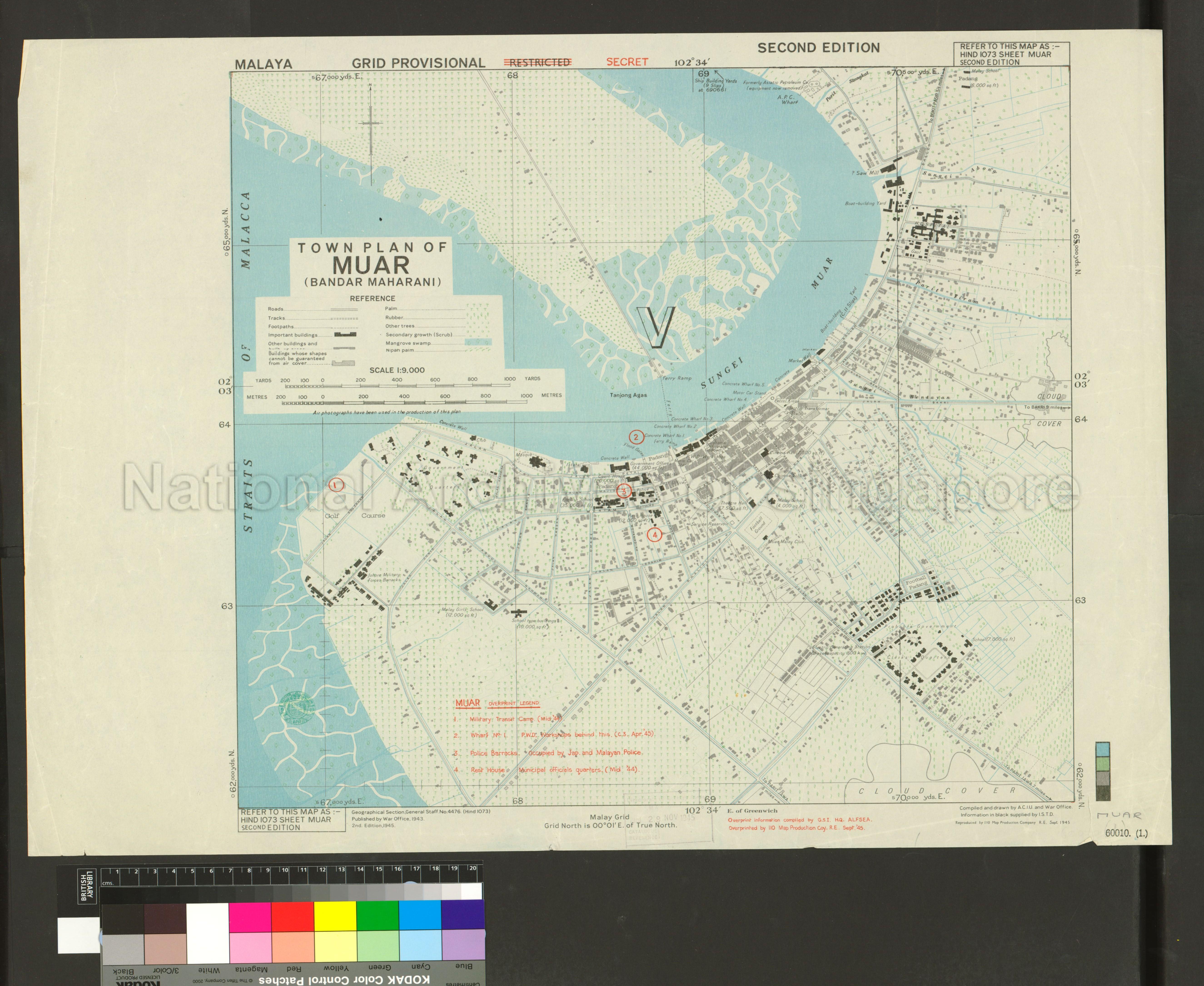 Town Plan Of Muar (Bandar Maharani)