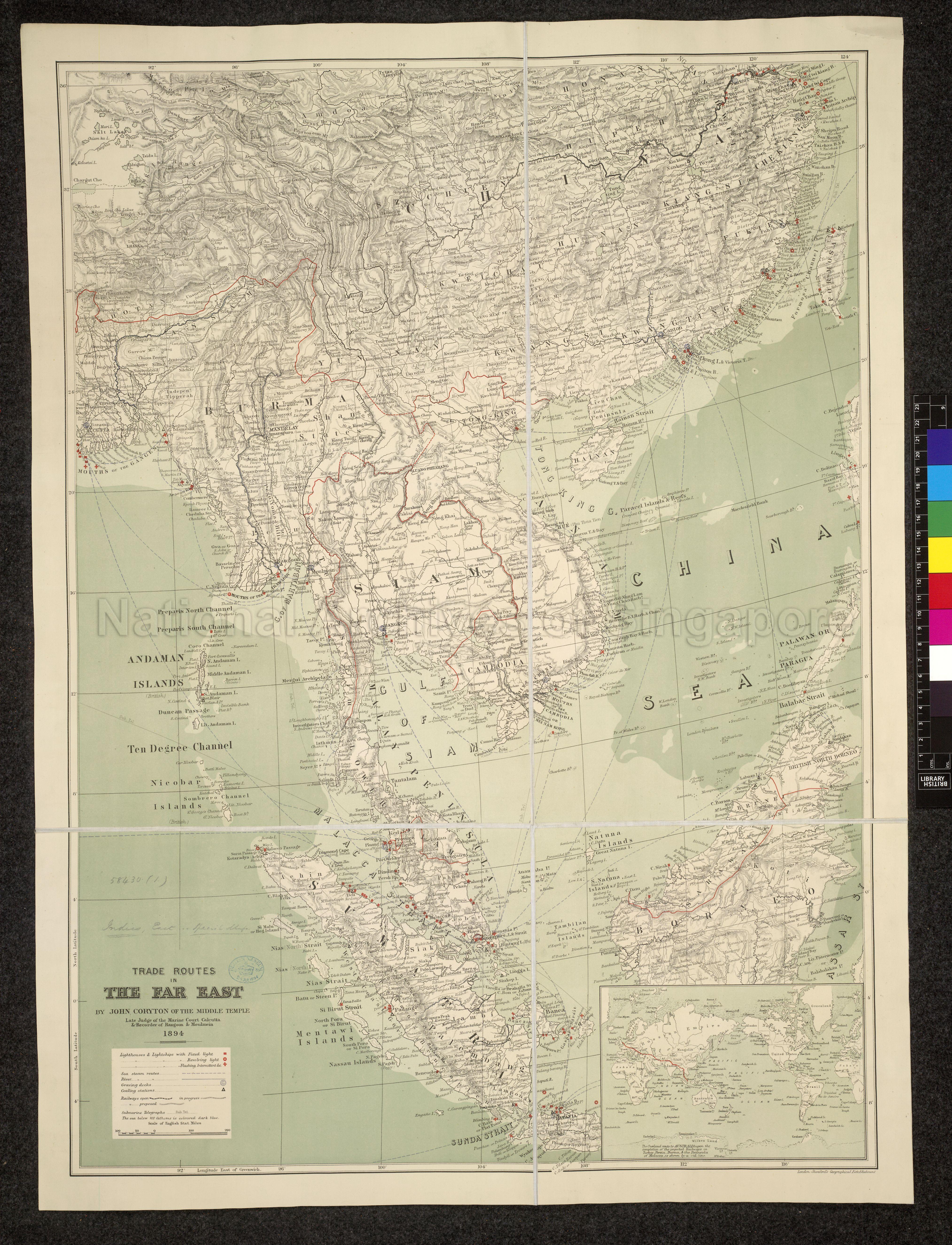Trade Routes In The Far East