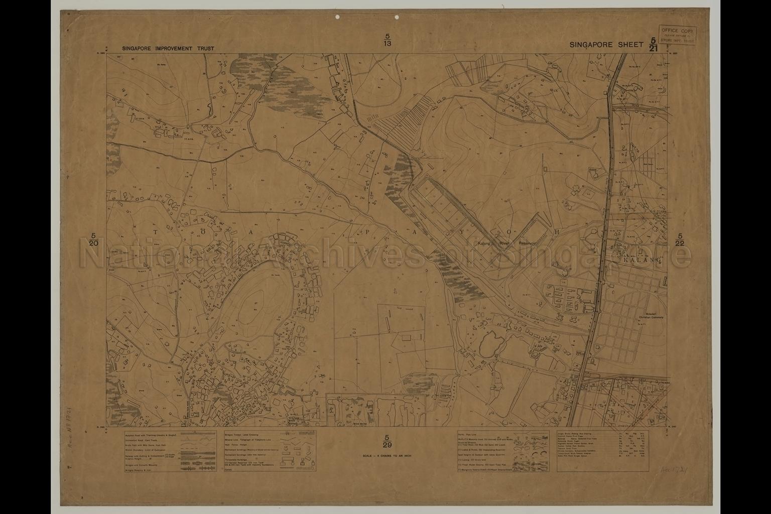 Singapore Improvement Trust - Toa Payoh area and part of  …