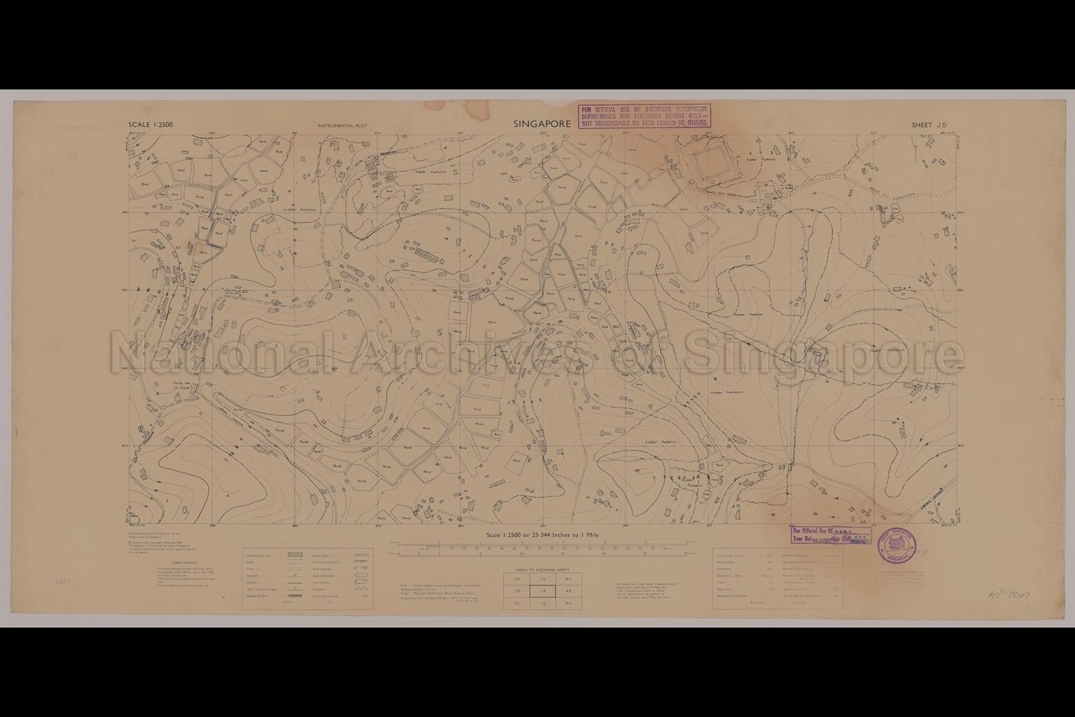 Singapore. Instrumental Plot - Ulu Sembawang