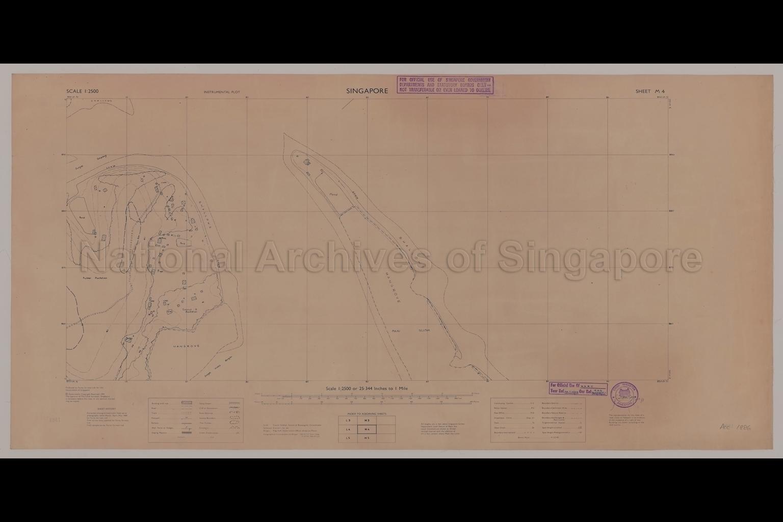 Singapore. Instrumental Plot - Sungei Simpang