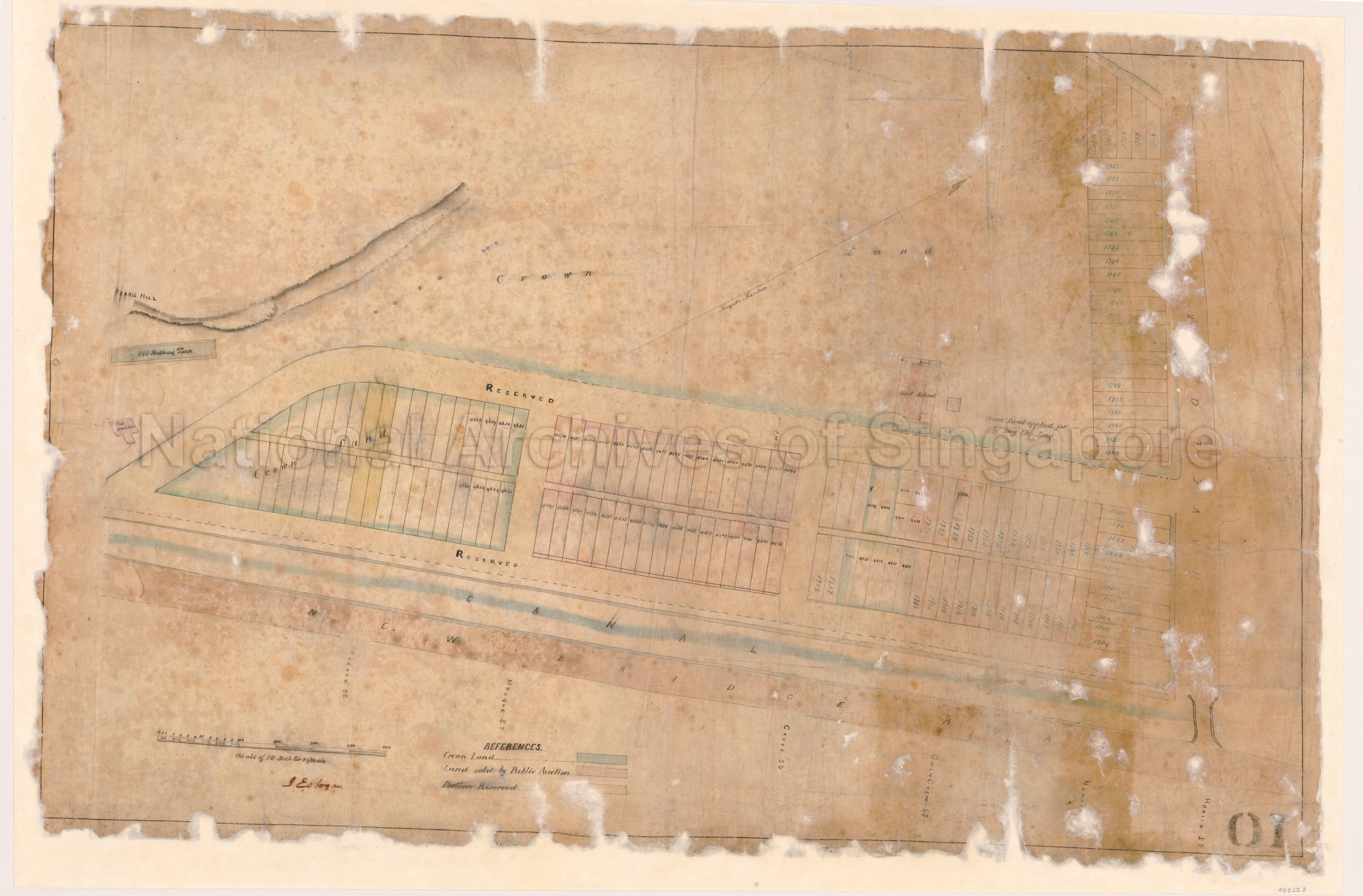 Land Divisions at New Bridge Road and Havelock Road