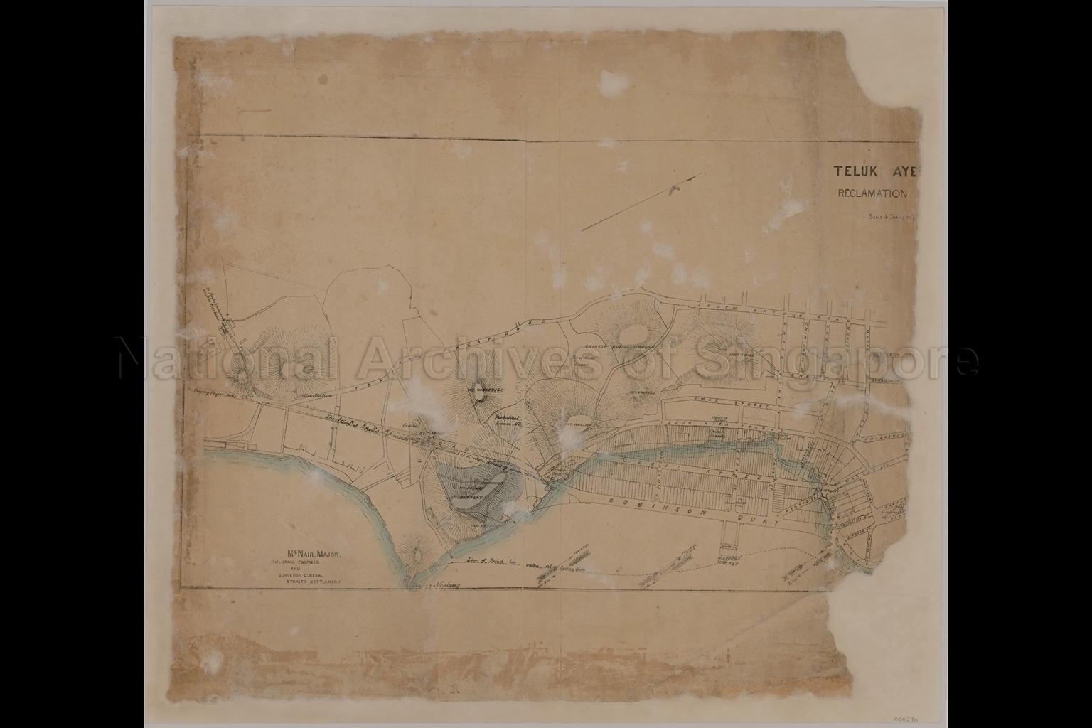 Teluk (Telok) Ayer - Reclamation