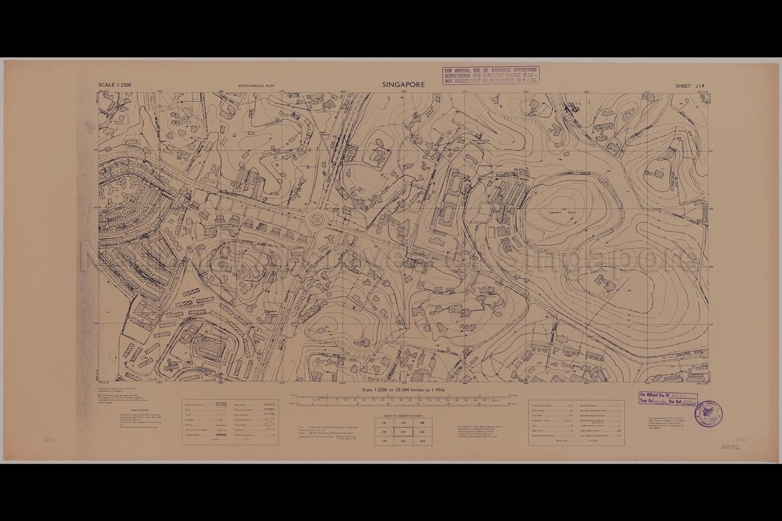 Singapore. Instrumental Plot - Tanglin and Holland
