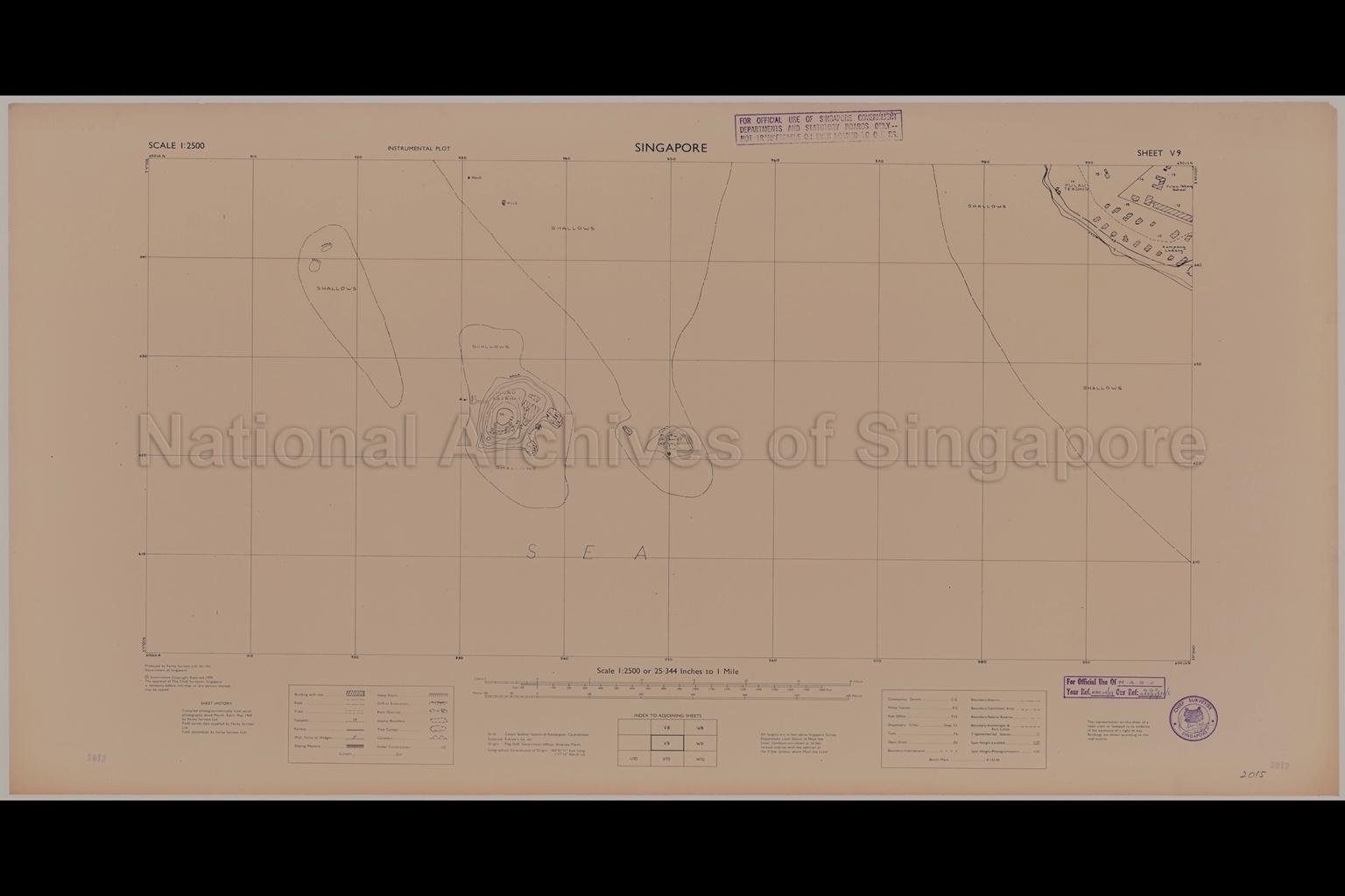 Singapore. Instrumental Plot - Pulau Tekong