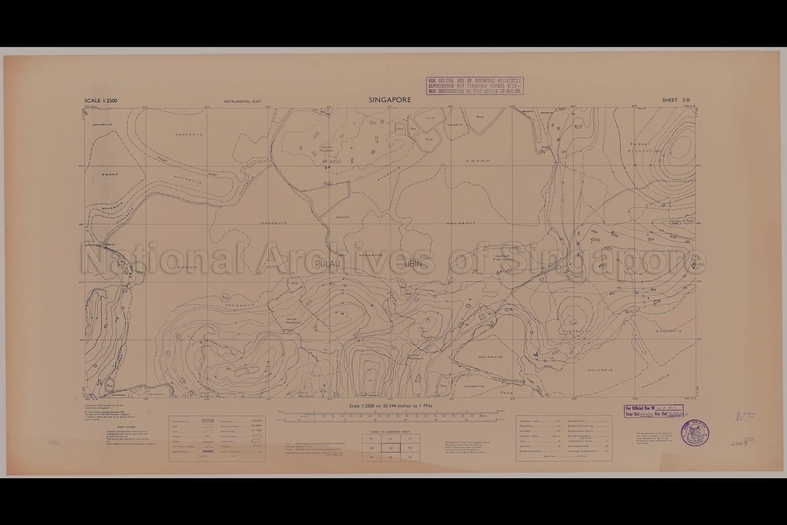 Singapore. Instrumental Plot - Pulau Ubin